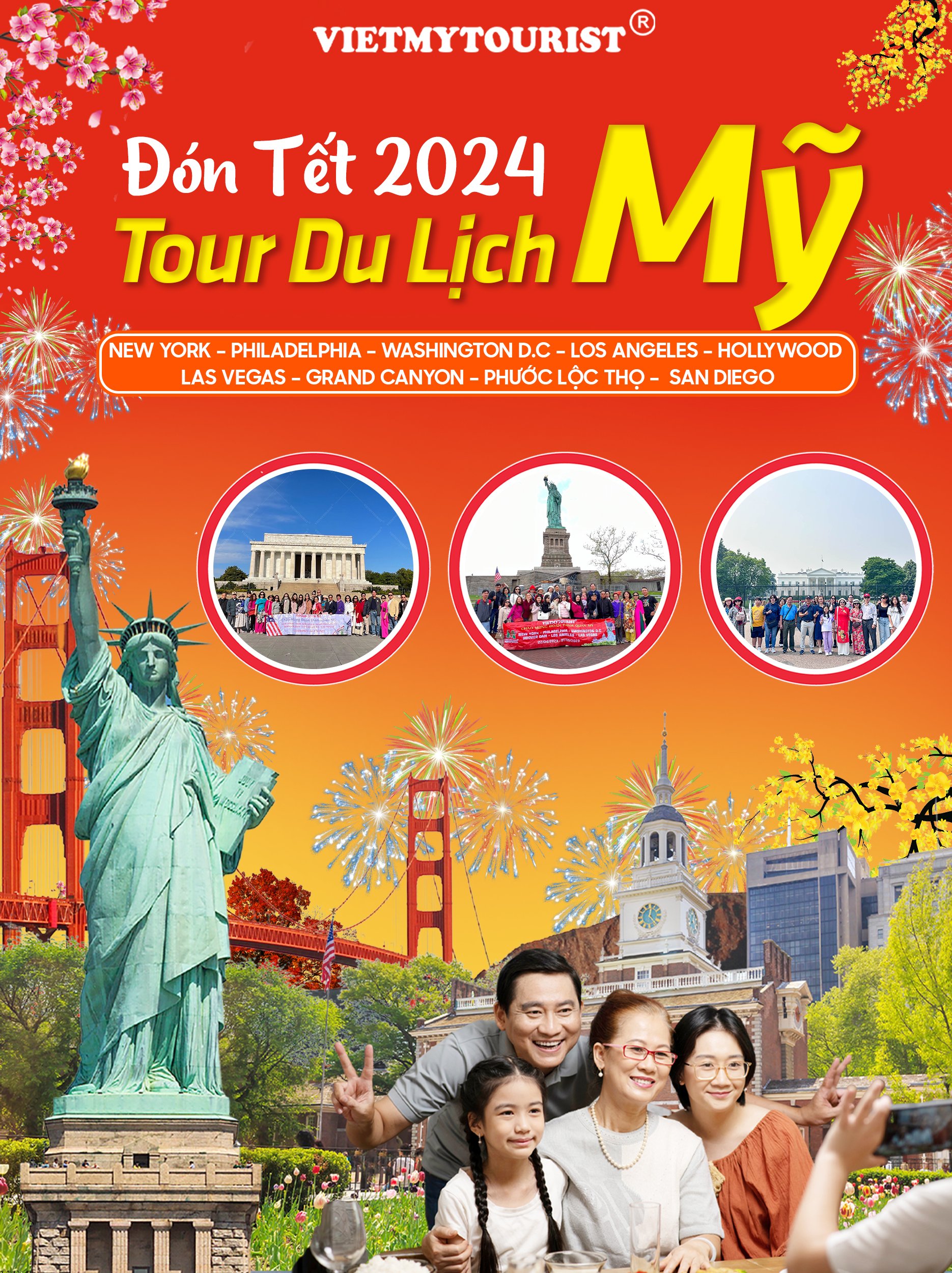 Liên Tuyến Đông Tây Mỹ – Mùng 1 Tết