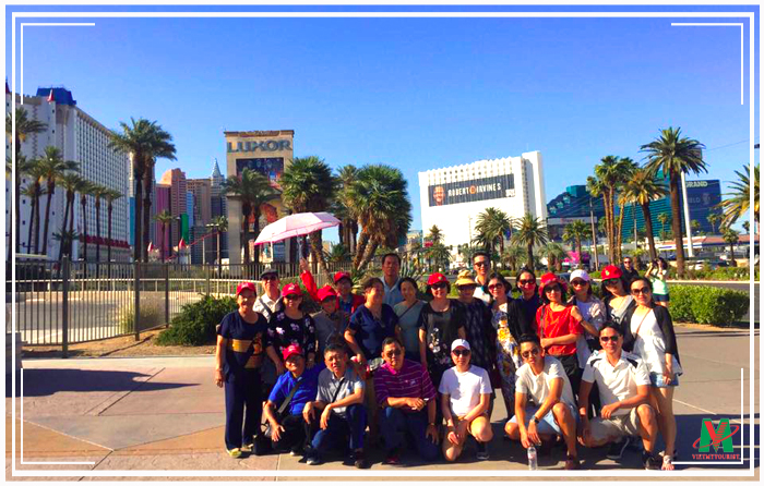 Hình Ảnh Đoàn Tour Du Lịch Mỹ – Las Vegas 17/5