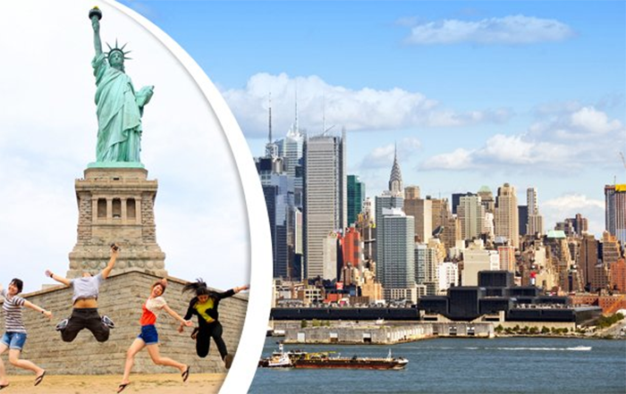 Du lịch Mỹ tết Nguyên đán