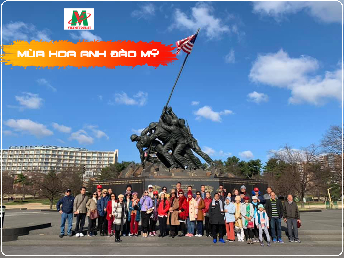 Du lịch Mỹ mùa hoa anh đào