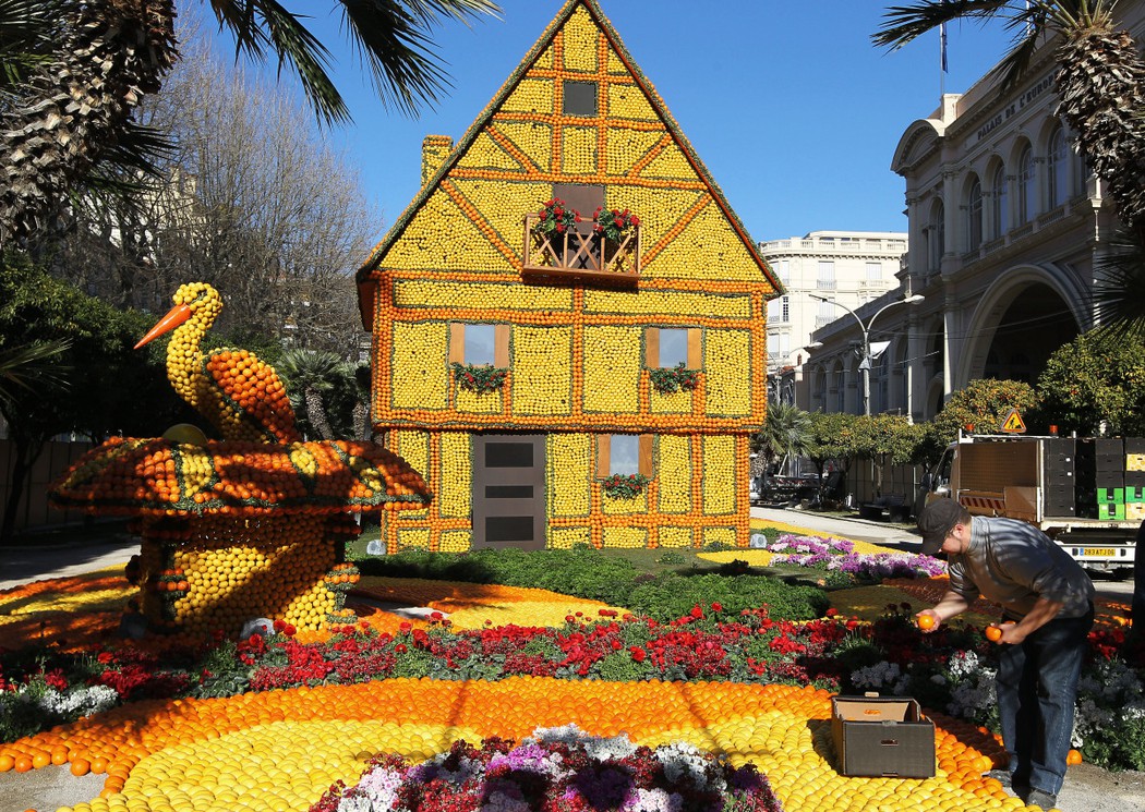 Độc Đáo Lễ Hội Chanh Ở Pháp