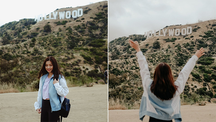 Cách tạo dáng với biểu tượng Hollywood