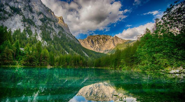 Cảnh sắc tuyệt đẹp của Hồ Green Lake