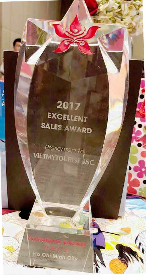 Vietmytourist Đạt Giải Công Ty Du Lịch Xuất Vé Đường Bay Mỹ Nhiều Nhất